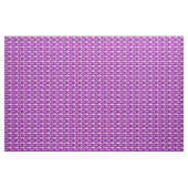 Tissu Mi-siècle Poisson moderne, rose et violet (Yard)