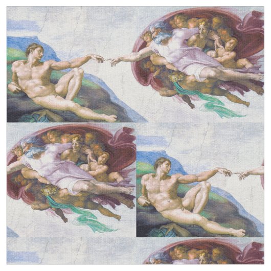 Tissu Michelangelo - Création d'Adam Isolé (Fermer)