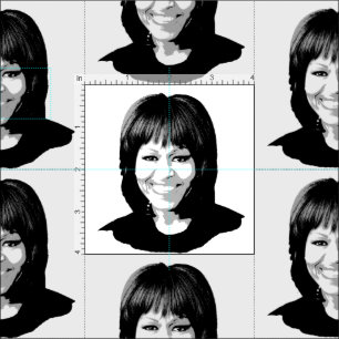 TISSU MICHELLE OBAMA