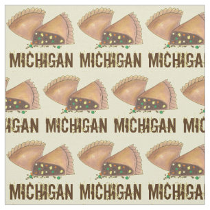 Tissu Michigan Upper Peninsula Viande pâtisserie à tarte