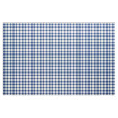 Tissu Mid Blue & White Gingham Plaid (Yard)