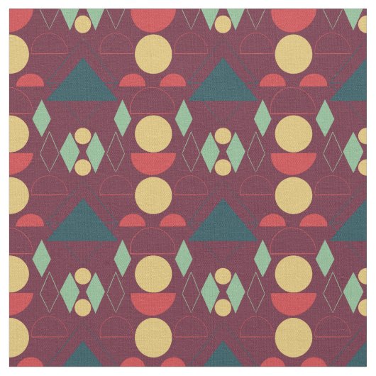 Tissu Mid Century Mod Fuchsia (Fermer)