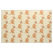 Tissu mignon de kangourou (Fat Quarter)