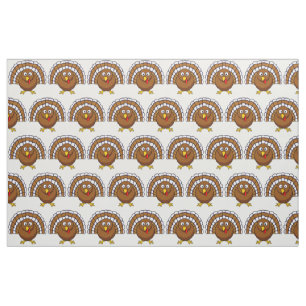 Tissu mignon de la Turquie de thanksgiving