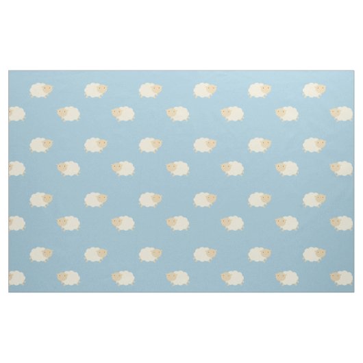 Tissu mignon de motif de moutons (Yard)