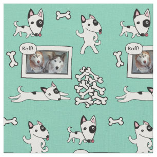 Tissu mignon de Personalizealbe de bande dessinée
