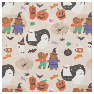 Tissu mignon halloween homme en pain d'épice vampire