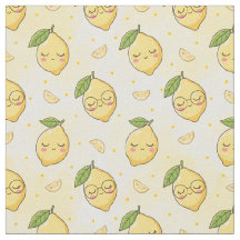 Mignon motif de fruits d'été Kawaii, aquarelle dou