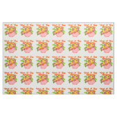 Tissu Mignonne année du singe bébé (Fat Quarter)