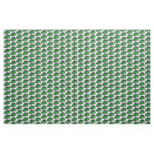 Tissu Mignonne micro-voiture verte (Yard)
