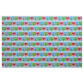 Tissu Mignonne Peace Love Alpaca (Fat Quarter)