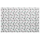 Tissu Mignonnes Portes De Panda (Fat Quarter)