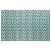 Tissu Mignons Enfants de Mouffettes Sarcelle (Yard)