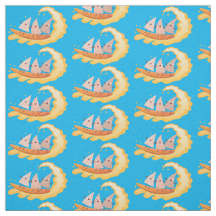 Tissu Mignons nachos chips de maïs surf