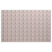 Tissu Mignons Petits Hiboux Illustrés (Fat Quarter)