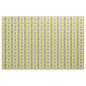 Tissu Mignons Petits Hiboux Illustrés (Fat Quarter)