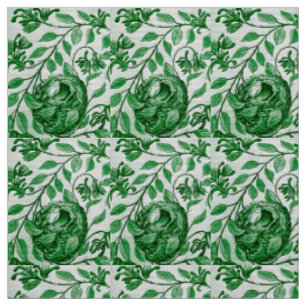 Tissu mini-colibri vert
