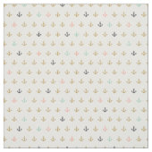 Tissu Mini motif d'Ancre (Échantillon)