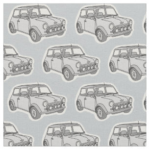 Tissu Minicar cool vintage