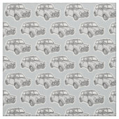 Tissu Minicar cool vintage (Échantillon)