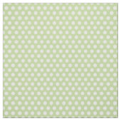 Tissu Mint Green Polka Dots (Échantillon)