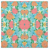 Tissu Mint pastel Floral (Échantillon)