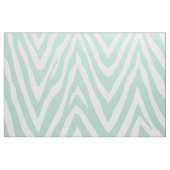 Tissu Mint Zebra Imprimer Grande Échelle (Fat Quarter)