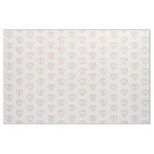 Tissu minuscule de chapelet de coeurs (Yard)