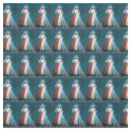 Tissu miséricorde divine (Échantillon)