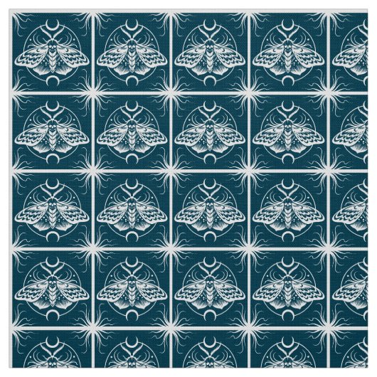 Tissu Mite de la tête de mort (Échantillon)