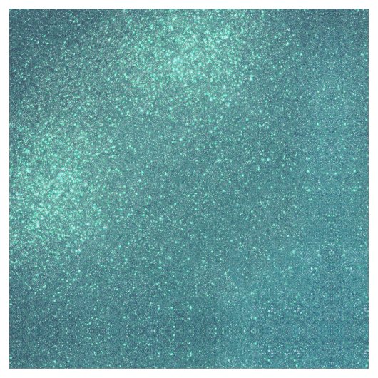 Tissu Mitter Chic Elegant Teal Blue Sparkly (Fermer)