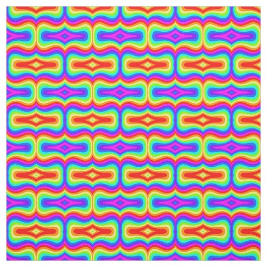 Tissu Mod Arc-en-ciel (Échantillon)