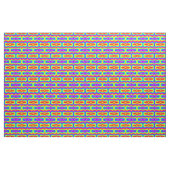 Tissu Mod Arc-en-ciel (Fat Quarter)