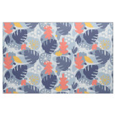 Tissu Mod Feuille Monstera Abstrait Hawaiien Tropical -B (Yard)