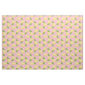 Tissu Mod Lemon En vichy Polka-Dots (Yard)