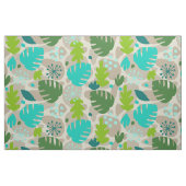 Tissu Mod Monstera Leaf Abstrait Hawaï Tropical - Cool (Yard)