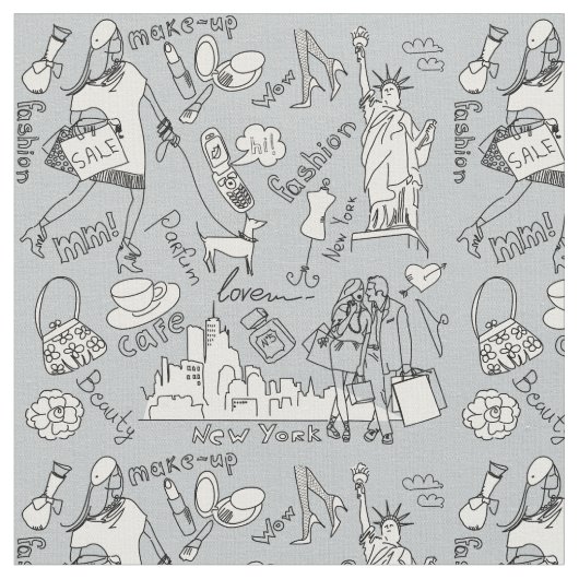 Tissu Mode de New York (Fermer)