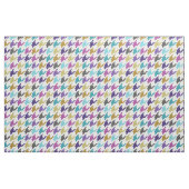 Tissu Mode tendance coloré houndstooth motif (Fat Quarter)