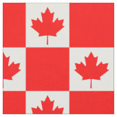 Tissu Mode, voyage et sport du drapeau canadien (Fermer)