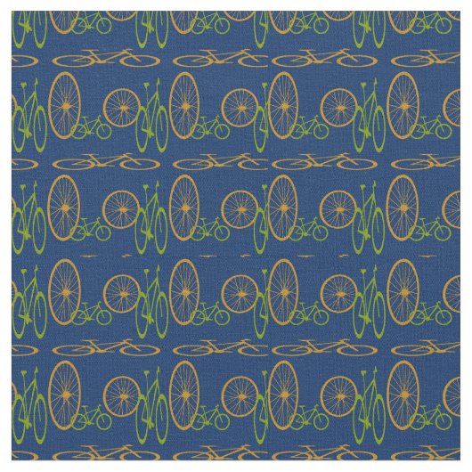 Tissu Modèle de bicyclette et de roue (Fermer)