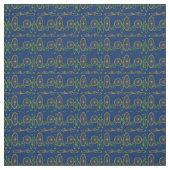 Tissu Modèle de bicyclette et de roue (Échantillon)