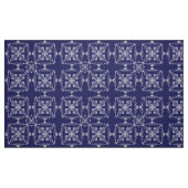 Tissu Modèle de bleu de damassé (Fat Quarter)