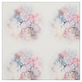 Tissu Modèle de mandala blanc blanc Whimsical (Échantillon)