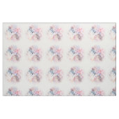 Tissu Modèle de mandala blanc blanc Whimsical (Fat Quarter)