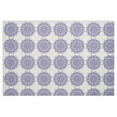 Tissu Modèle de mandala bleu (Fat Quarter)