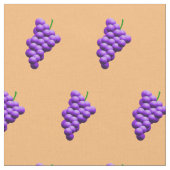 Tissu Modèle de raisins (Fermer)