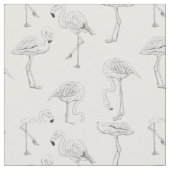 Tissu Modèle flamant (Fermer)