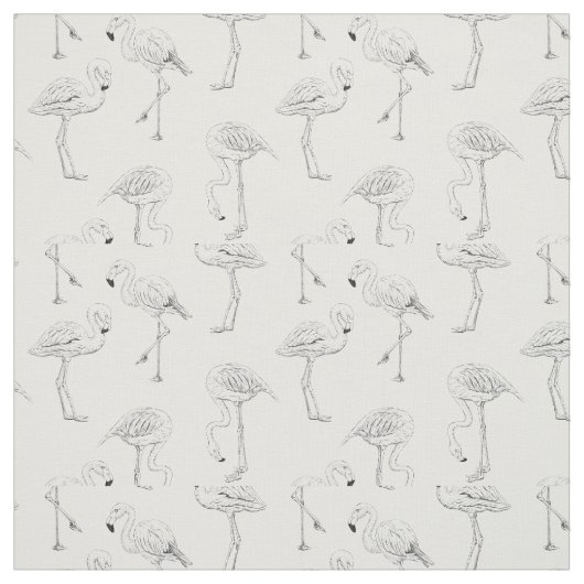 Tissu Modèle flamant (Échantillon)