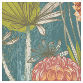 Tissu Modèle Floral Abstrait Africain multicolore (Fermer)