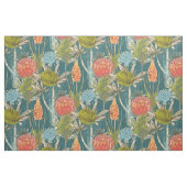 Tissu Modèle Floral Abstrait Africain multicolore (Fat Quarter)